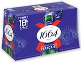Bière Blonde 5,5° - 1664 en promo chez Super U Antibes à 7,52 €
