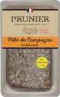 Pâté de Campagne Traditionnel - Prunier en promo chez Intermarché Super Pâté de Campagne Traditionnel - Prunier dans le catalogue Intermarché Super