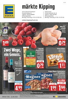 EDEKA Prospekt der KW 34 "Aktuelle Angebote" Aktueller EDEKA Prospekt "Aktuelle Angebote" Seite 1 von 26 Seiten