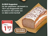 GLOBUS Mannheim Prospekt mit  im Angebot für 1,99 €