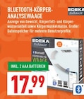 Bluetooth-Körper-Analysewaage von EDEKA zuhause für 17,99 € bei Marktkauf im Angebot Bluetooth-Körper-Analysewaage von EDEKA zuhause im aktuellen Marktkauf Prospekt