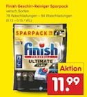 Geschirr-Reiniger Sparpack Angebote von Finish bei Netto Marken-Discount Arnsberg für 11,99 €