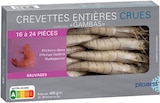 Crevettes entières tropicales crues (40 à 60 au kg) - Picard en promo chez Picard Courbevoie à 8,99 €