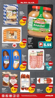 Wurst im Penny Prospekt "Wer günstig will, muss Penny." mit 41 Seiten (Bergisch Gladbach)