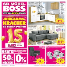 SB Möbel Boss Prospekt mit 12 Seiten (Rövershagen)