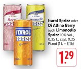 Itarol Sprizz Angebote von Di Alfino bei E center Albstadt für 1,29 €