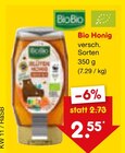 Bio Honig Angebote von BioBio bei Netto Marken-Discount Oberhausen für 2,55 €