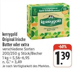 Aktuelles Original Irische Butter oder extra Angebot bei EDEKA in Dresden ab 1,39 €