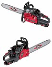Tronçonneuse thermique 56 cm³ 45 cm démarrage électrique en promo chez Brico Dépôt Le Mans à 159,00 €