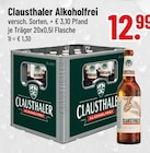 Alkoholfrei von Clausthaler im aktuellen Trinkgut Prospekt für 12,99 €