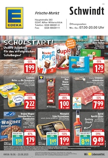 Aktueller EDEKA Prospekt "Aktuelle Angebote" Seite 1 von 24 Seiten für Alfter
