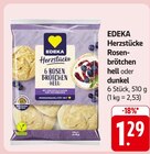 Herzstücke Rosenbrötchen hell oder dunkel im Angebot bei E center in Neu-Ulm Herzstücke Rosenbrötchen hell oder dunkel Angebote von EDEKA bei E center Neu-Ulm für 1,29 €