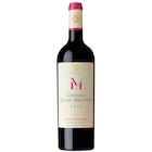 A.O.P. BORDEAUX SUPÉRIEUR 2020 - CHÂTEAU CROIX-MOUTON à 8,95 € dans le catalogue Carrefour