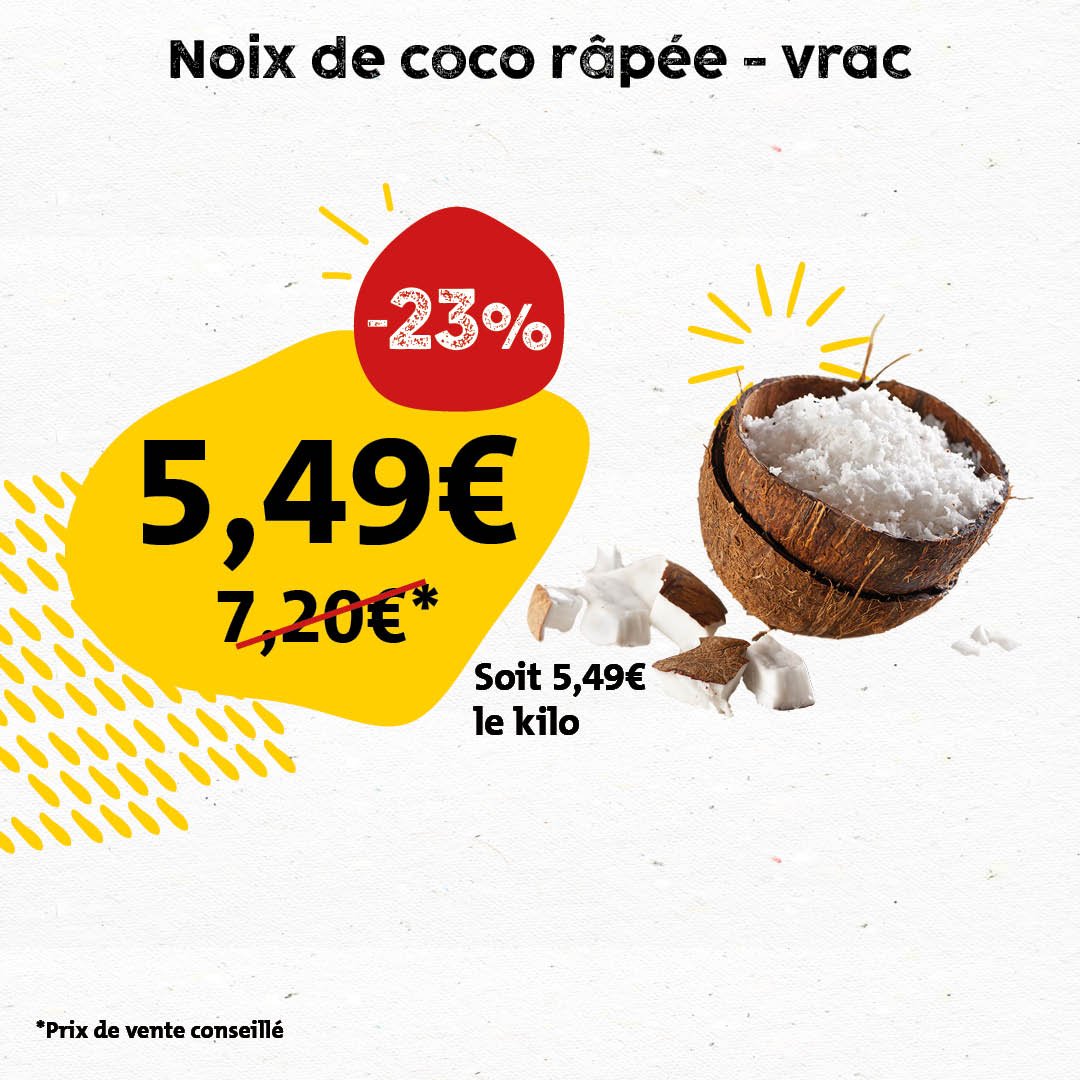 Noix de coco râpée VAHINE