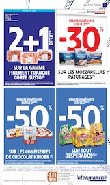 Promos Kinder dans le catalogue "Intermarché" de Intermarché Contact Kinder en promo dans le catalogue Intermarché Contact à la page 7