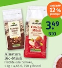 Bio-Müsli im tegut Prospekt Bio-Müsli von Alnatura im aktuellen tegut Prospekt für 3,49 €