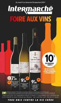 Catalogue Intermarché à Saverdun cette semaine, valable du 09/09/2025 au 28/09/2025 Prospectus Intermarché à Saverdun, "FOIRE AUX VINS", 44 pages de promos valables du 09/09/2025 au 28/09/2025