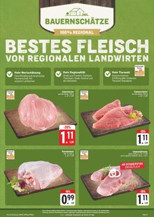Schweinefleisch im E center Prospekt "Wir lieben Lebensmittel!" mit 32 Seiten (Fürth)