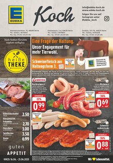 Bratwurst im aktuellen EDEKA Prospekt (Gelsenkirchen) Bratwurst im EDEKA Prospekt "Aktuelle Angebote" mit 24 Seiten (Gelsenkirchen)