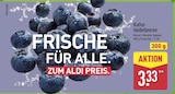 Kulturheidelbeeren im aktuellen ALDI Nord Prospekt