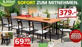 Ausziehtisch „Kingsbury“ von  im aktuellen Segmüller Prospekt für 69,99 €