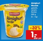 Almighurt Mousse von Ehrmann im aktuellen Netto Marken-Discount Prospekt für 1,00 €
