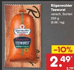Netto Marken-Discount Letschin - Teewurst Angebot im Prospekt Teewurst bei Netto Marken-Discount im Letschin Prospekt für 2,49 €