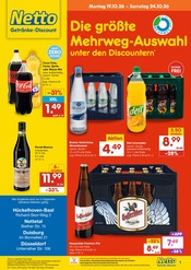 Aktueller Netto Marken-Discount Prospekt mit Cola, "DER ORT, AN DEM DU IMMER AUSGEZEICHNETE PREISE FINDEST.", Seite 1