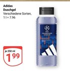 Duschgel Angebote von Adidas bei GLOBUS Siegen für 1,99 €