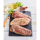 Chapelet de 2 filets de canard  aux 3 poivres en promo chez Carrefour Rezé à 15,90 €