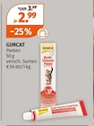 Pasten Angebote von GimCat bei Müller Langenhagen für 2,99 €