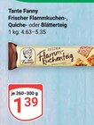 Frischer Flammkuchenteig Angebote von Tante Fanny bei GLOBUS Braunschweig für 1,39 €
