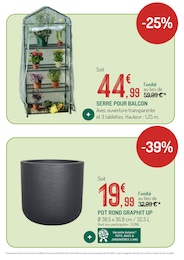 Prix et réduction Potée dans le prospectus Botanic en cours Offre Potée dans le catalogue Botanic du moment à la page 6