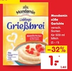 süße Gerichte im Angebot bei Netto Marken-Discount in Kassel süße Gerichte Angebote von Mondamin bei Netto Marken-Discount Kassel für 1,00 €