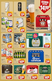 Bier im REWE Prospekt "Dein Markt" mit 32 Seiten (Mönchengladbach)