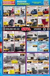 Boxspringbett im Norma Prospekt Mehr fürs Geld auf S. 20