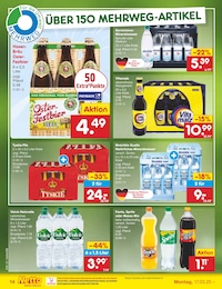 Mineralwasser Angebot im aktuellen Netto Marken-Discount Prospekt auf Seite 24