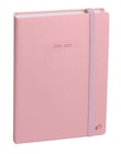 Promo Quo Vadis - Agenda année scolaire - 2026-2027 - Eurotextagenda - Journalier - Multilingue - Pastel - Rose clair - 12 mois de août à juillet - 12x17 cm à 9,99 € dans le catalogue Bureau Vallée à Redon