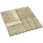 Aktuelles Holzfliese_Natur_12_Latten Angebot bei POCO in Aachen ab 19,99 €