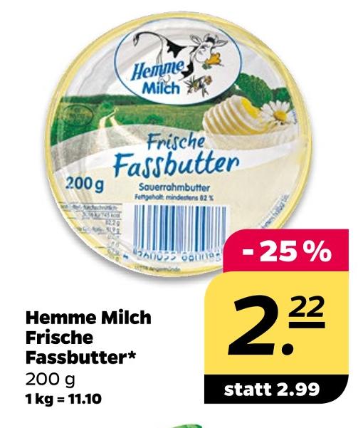 Frische Fassbutter