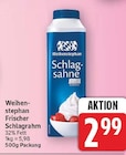 Frischer Schlagrahm von Weihenstephan im aktuellen E center Prospekt