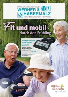Werner & Habermalz GmbH & Co. KG Prospekt Fit und mobil durch den Frühling mit 6 Seiten