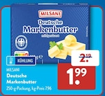 Aktuelles Deutsche Markenbutter Angebot bei ALDI SÜD in Bonn ab 1,99 €