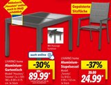 Aluminium-Gartentisch Angebote von LIVARNO home bei Lidl Mettmann für 24,99 €