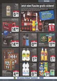 Warsteiner im EDEKA Prospekt "Wir lieben Lebensmittel!" mit 28 Seiten (Weiden (Oberpfalz))