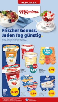 Joghurt im Penny Prospekt "Wer günstig will, muss Penny." mit 38 Seiten (Regensburg)