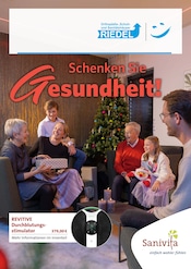 Aktueller Riedel & Pfeuffer GmbH Haus der Gesundheit Prospekt mit Massage, "Schenken Sie Gesundheit!", Seite 1