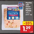 Paprika- oder Champignon-Pastete im Angebot bei Netto Marken-Discount in Pforzheim Paprika- oder Champignon-Pastete Angebote von Wolf bei Netto Marken-Discount Pforzheim für 1,29 €