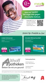 Aktueller mea - meine apotheke Apotheke Prospekt in Koblenz und Umgebung, "Unsere Juni-Angebote" mit 4 Seiten, 01.06.2025 - 30.06.2025