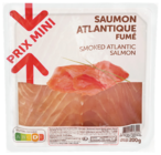 Saumon Atlantique Fumé - PRIX MINI - Super U à Niort Saumon Atlantique Fumé - PRIX MINI en promo chez Super U Niort à 4,84 €